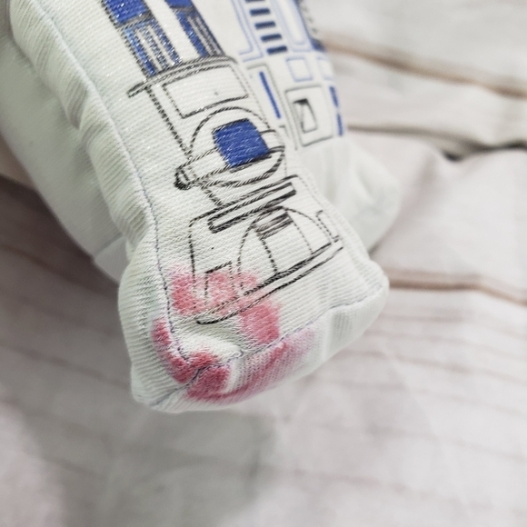 Kenner Star Wars Buddies R2-D2 6 Inch Beanbag Plush Stuffed Toy 1997 Flawed - Picture 3 of 10